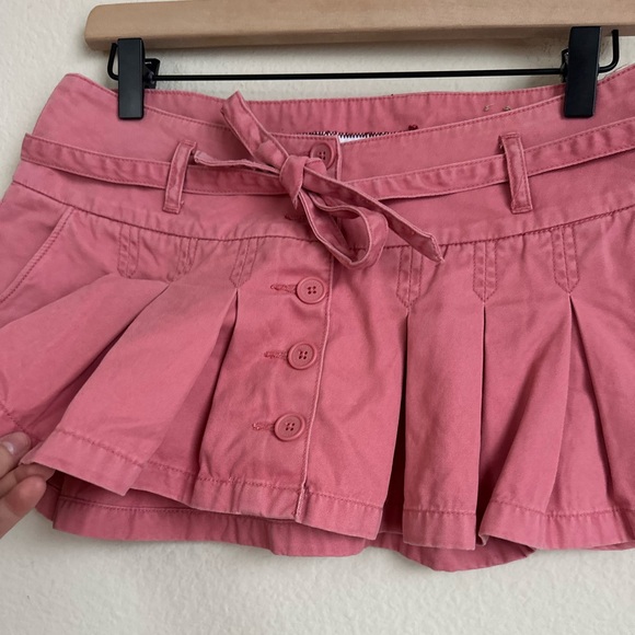Vintage Y2K Hollister Pleated Micro Mini Skirt - Picture 6 of 13